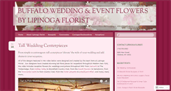 Desktop Screenshot of buffaloweddingandeventflowers.com