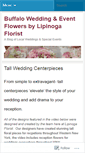 Mobile Screenshot of buffaloweddingandeventflowers.com
